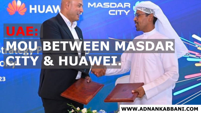 Masdar City and Huawei collaborate to accelerate UAE’s net zero journey.