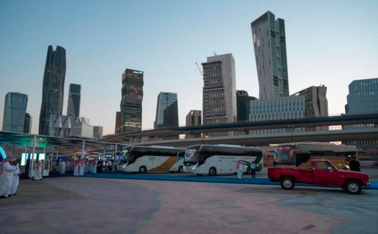 Saudi Arabia launches major bus services project to link 200 cities.