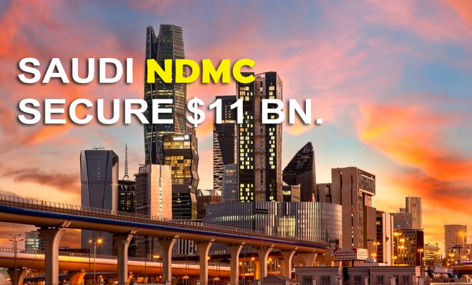 Saudi NDMC secures $11bn syndicated loan to drive economic growth.